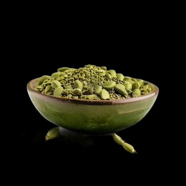 104-ultra-realistic-green-cardamom-whole-form-and-ground-powder-displayed-togeth-transparent-png