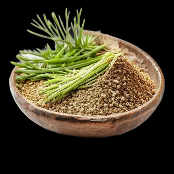 114-ultra-realistic-fennel-seed-whole-form-and-ground-powder-displayed-together--transparent-png