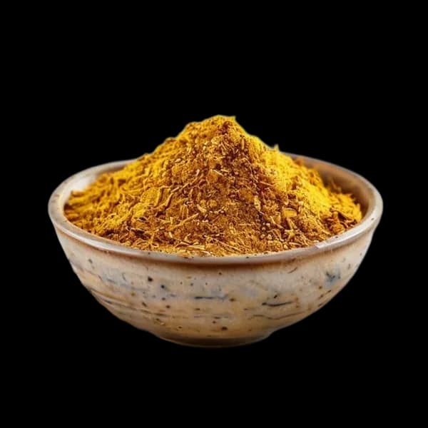 127-ultra-realistic-saffron-whole-form-and-ground-powder-displayed-together-in-c-transparent-png