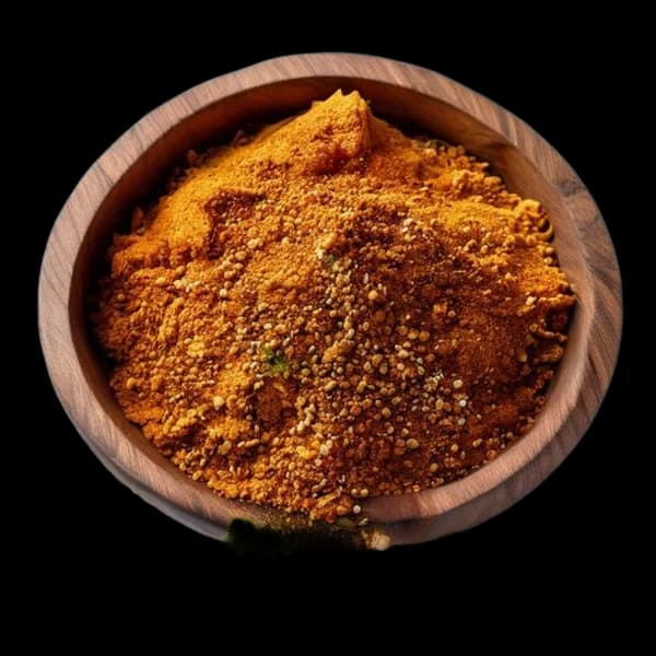 130-ultra-realistic-curry-powder-whole-form-and-ground-powder-displayed-together-transparent-png