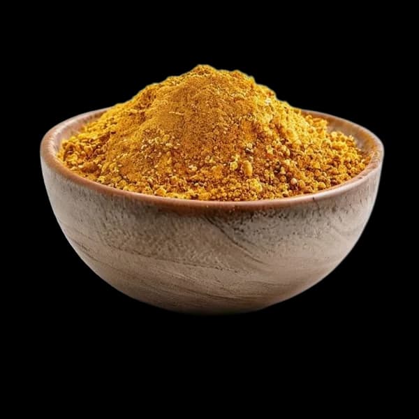 27-ultra-realistic-saffron-whole-form-and-ground-powder-displayed-together-in-ce-transparent-png