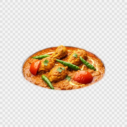 کاری مرغ کارهی پاکستانی اصیل شفاف PNG