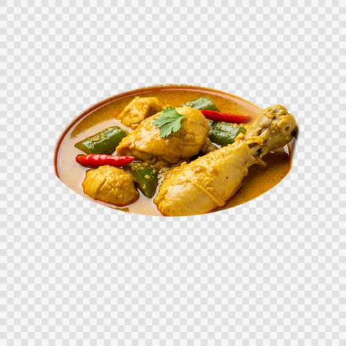 chicken-jhol-light-curry-soup-vegetables-transparent-png