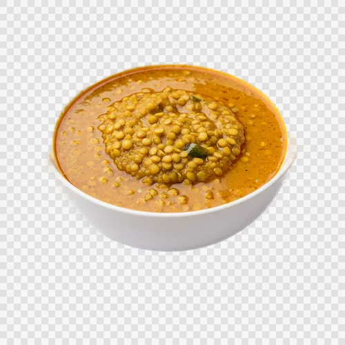 Cholar Dal Bengal Gram Lentil Thick Curry Transparent