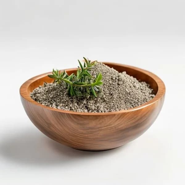 clean-minimal-thyme-whole-and-powder-composition-in-wooden-bowl-front-view-side--hd-jpg