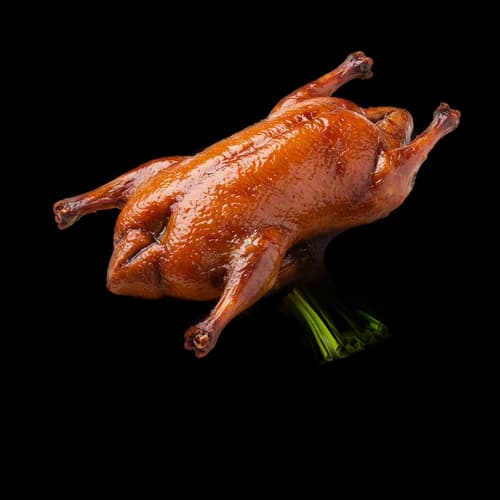 Crujientes Tortitas de Pato Pekín con Salsa Hoisin PNG Transparente