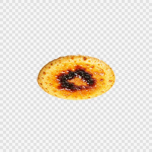 เครมบรูเล่ฝรั่งเศส: คัสตาร์ดคาราเมลใส PNG