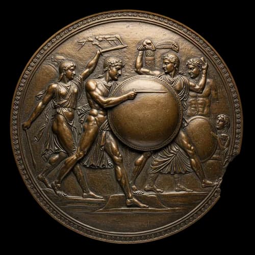 Vintage Bronze-Medaille – kostenloser Download