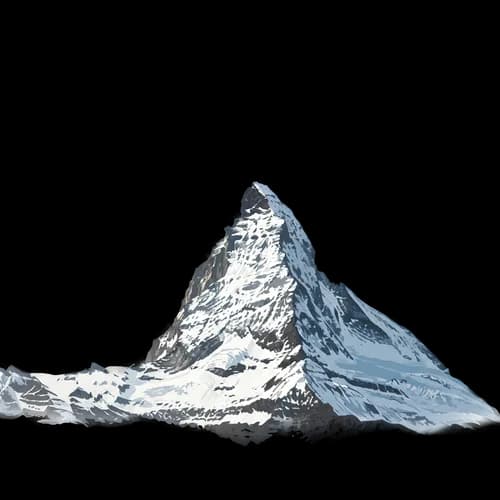Icono del Matterhorn - Pico de montaña de Suiza PNG gratis | PNGraft