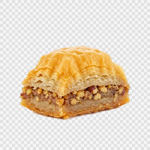 greek-baklava-layered-filo-pastry-nuts-honey-transparent-png