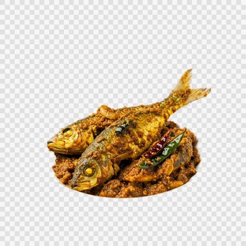 Hilsa Fisch Bhuna Senföl Gewürze Transparentes PNG