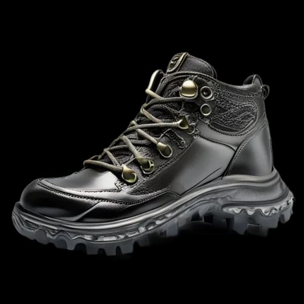 hyper-realistic-close-up-of-a-premium-leather-hiking-boot-durable-rubber-treads--transparent-png