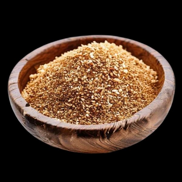 premium-studio-shot-of-chaat-masala-whole-and-powder-form-in-rustic-wooden-bowl--transparent-png