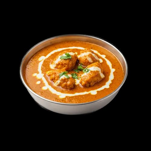 Pollo Rezala Bengalí Picante con Salsa Blanca Cremosa Imagen JPG Transparente