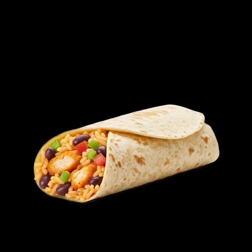 Burrito de Pollo Picante Transparente - Descarga Gratis PNGraft