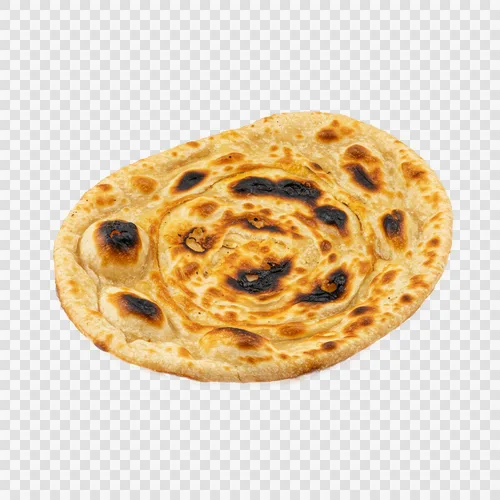 Tandoori Roti Bread Char Marks Transparent